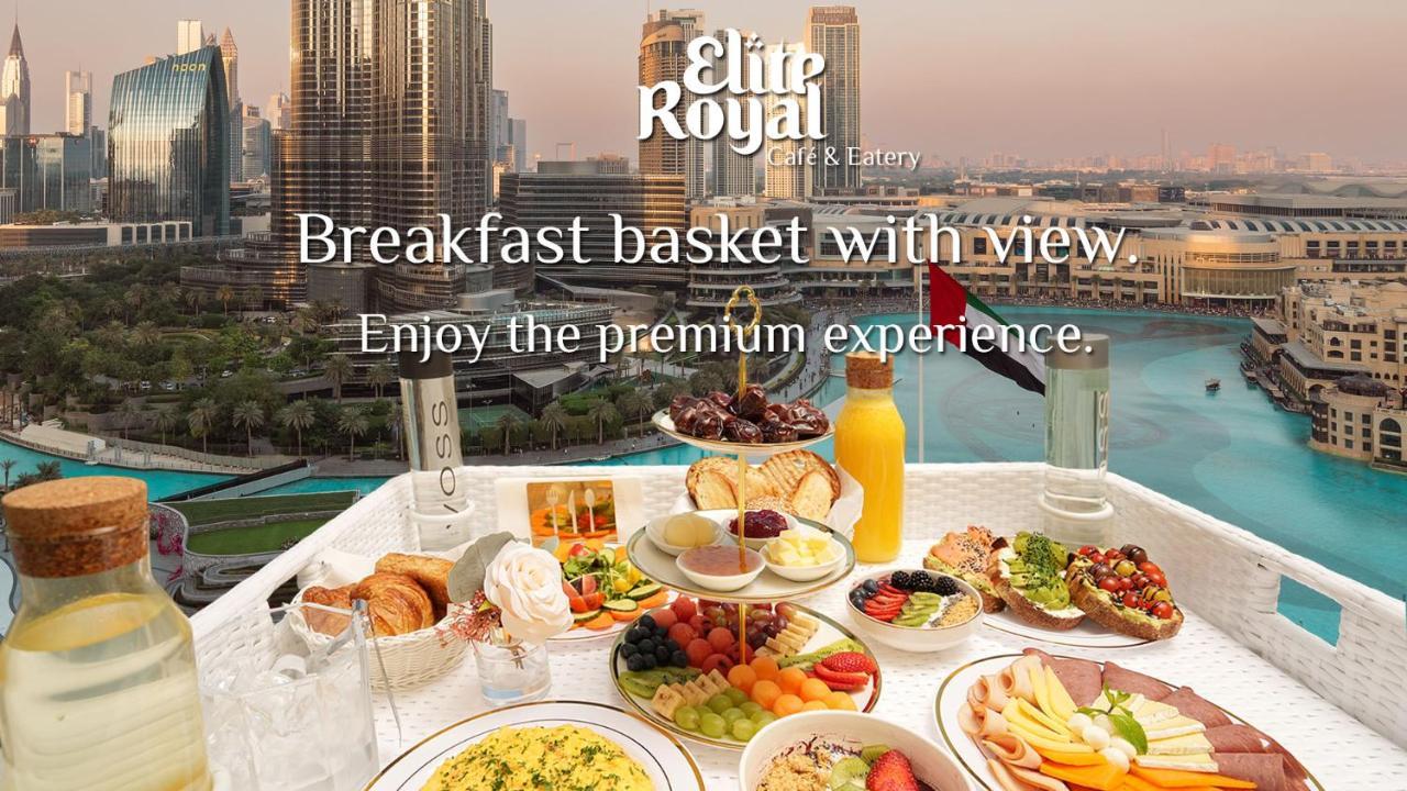 Elite Royal Apartment - Full Burj Khalifa & Fountain View - Ambassador Dubai Esterno foto